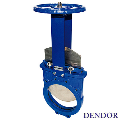 Задвижка шиберная Dendor K21GV DN700 с редуктором